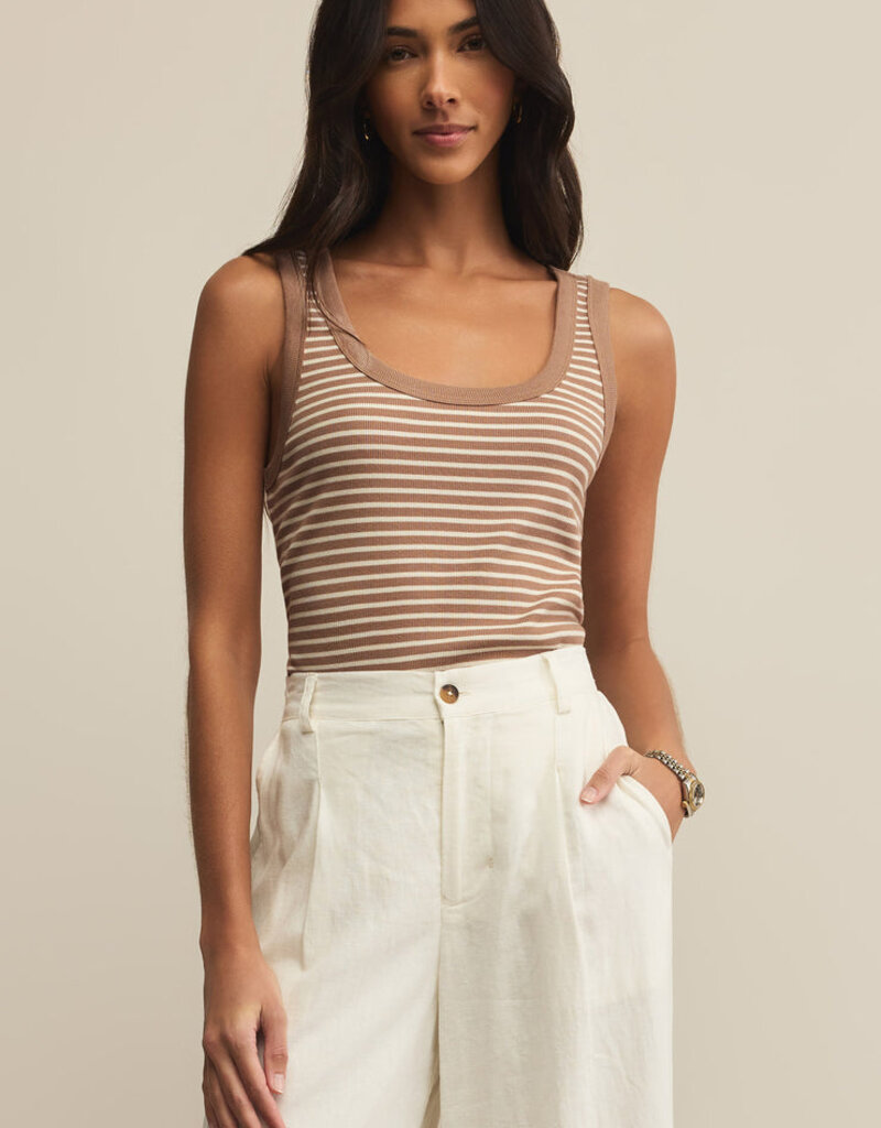 Z Supply Elin Stripe Rib Tank