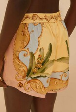 Farm Rio Multicolor Banana Royalty Kaleidoscope Shorts