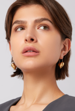 Jenny Bird Celeste Heart Earrings - Gold