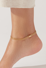 Jenny Bird Blythe Anklet - Gold