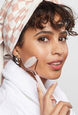 Kitsch Extra Large Quick-Dry Hair Towel Wrap - Terracotta Checker