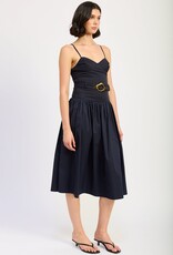 En Saison Melody Mixed Media Dress