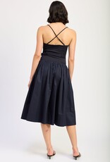 En Saison Melody Mixed Media Dress