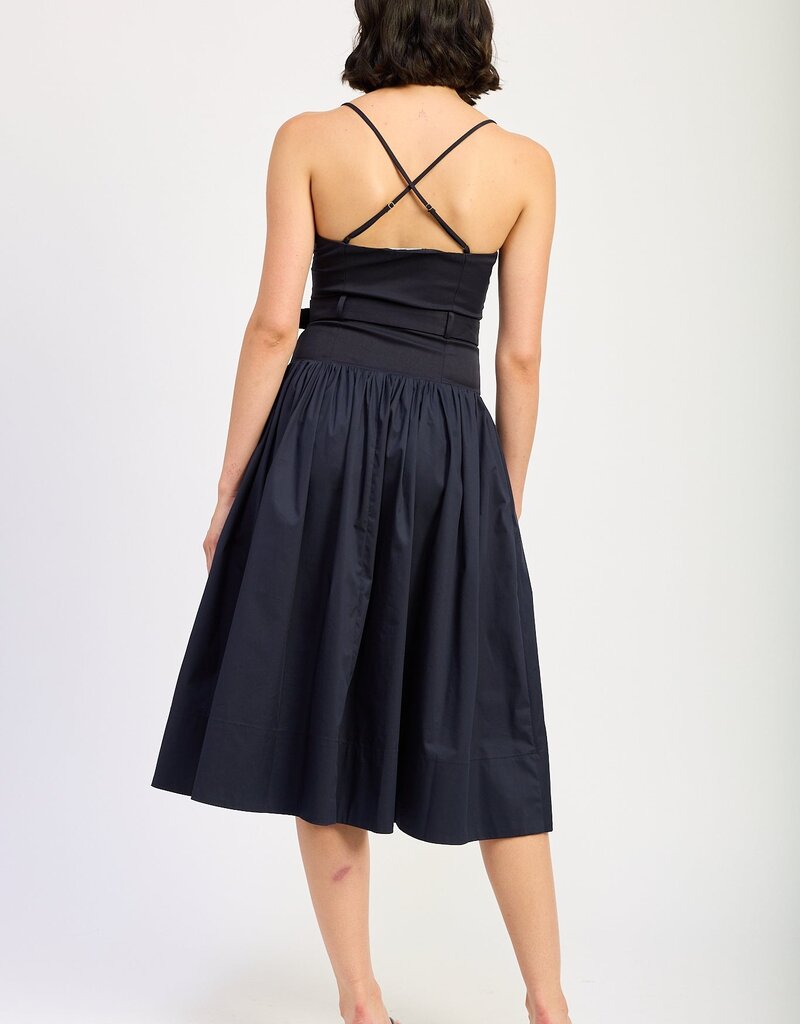 En Saison Melody Mixed Media Dress