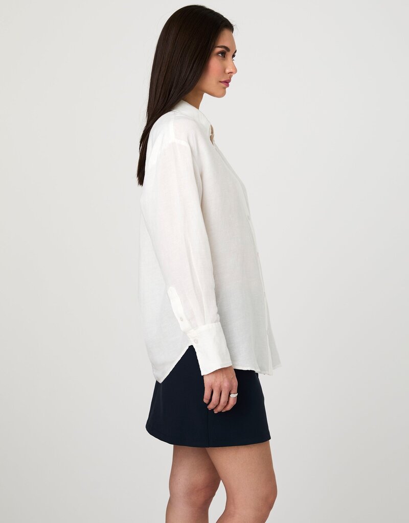French Connection Birdie Linen Oversized Shirt