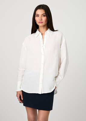 French Connection Birdie Linen Oversized Shirt