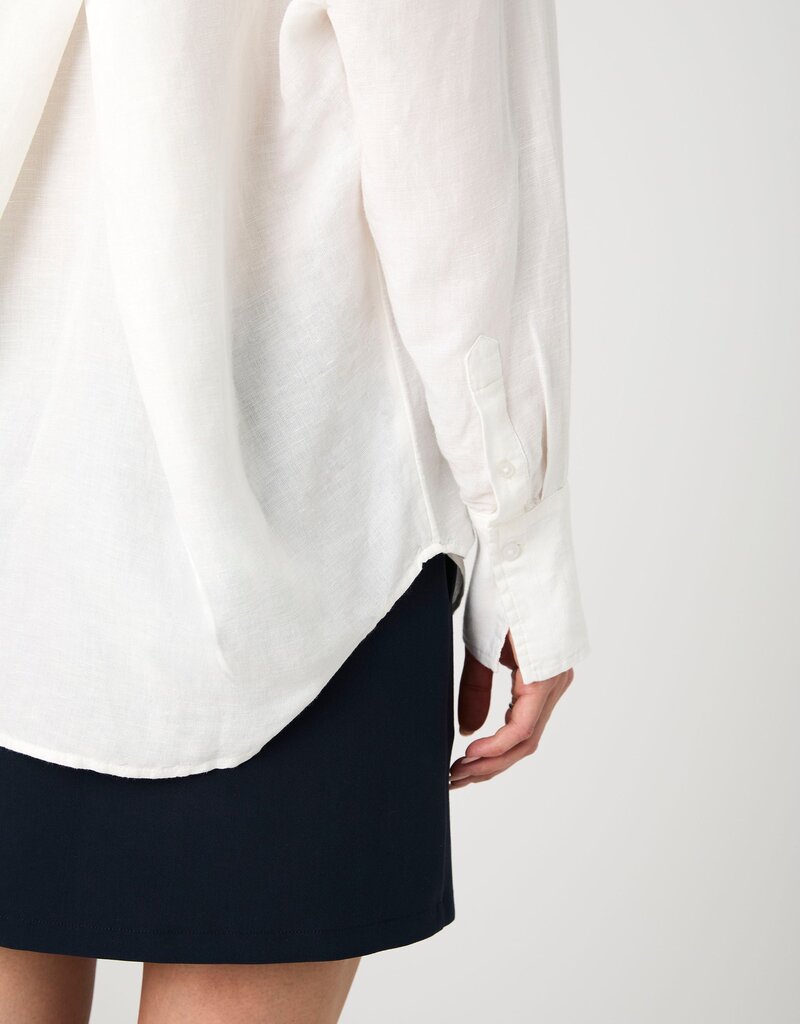 French Connection Birdie Linen Oversized Shirt