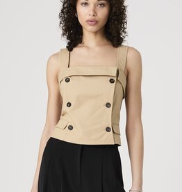 French Connection Lightweight Trench Top