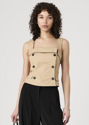 French Connection Lightweight Trench Top