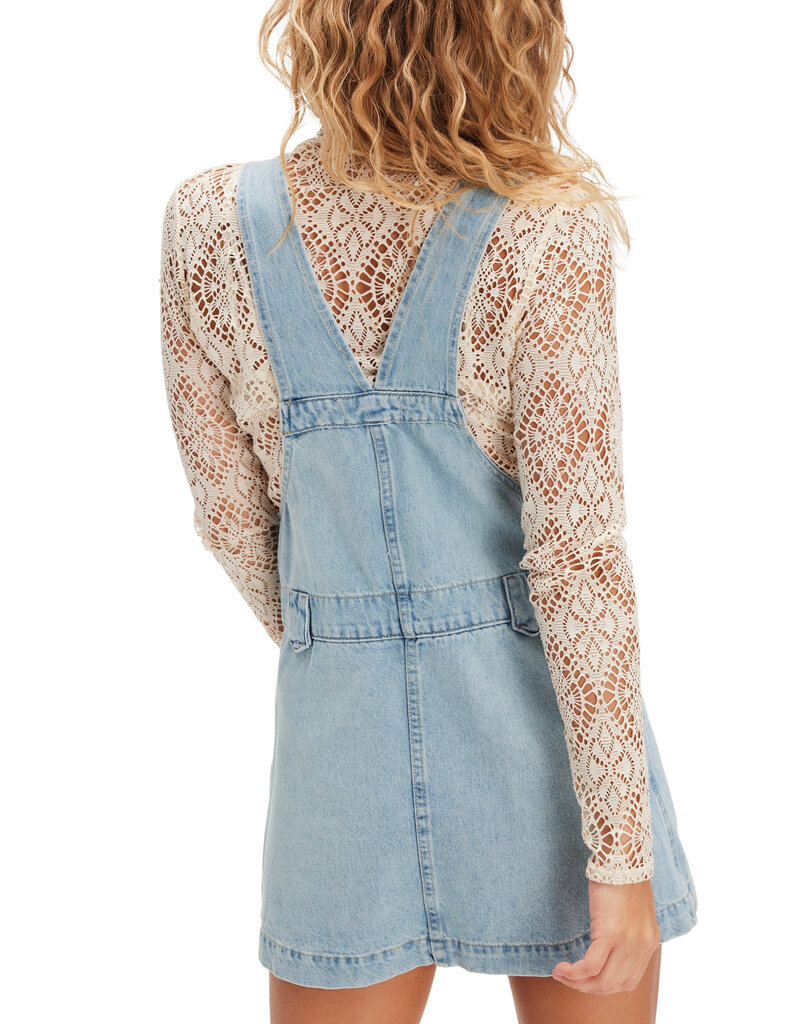 Free People Edie Denim Skirtall