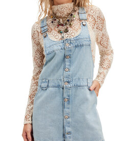 Free People Edie Denim Skirtall