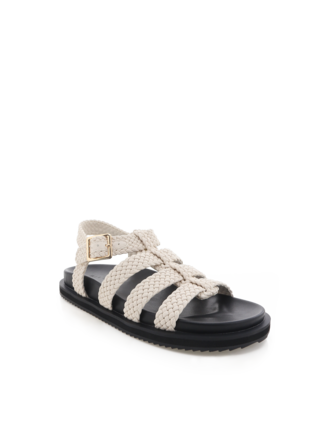 Billini Toyka Sandal - Ivory/Black