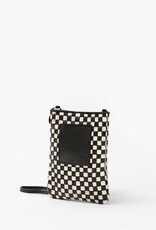 Clare V. Poche - Black & Cream Checker