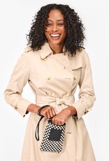 Clare V. Poche - Black & Cream Checker