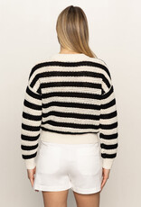 Sanctuary Open Knit Bomber