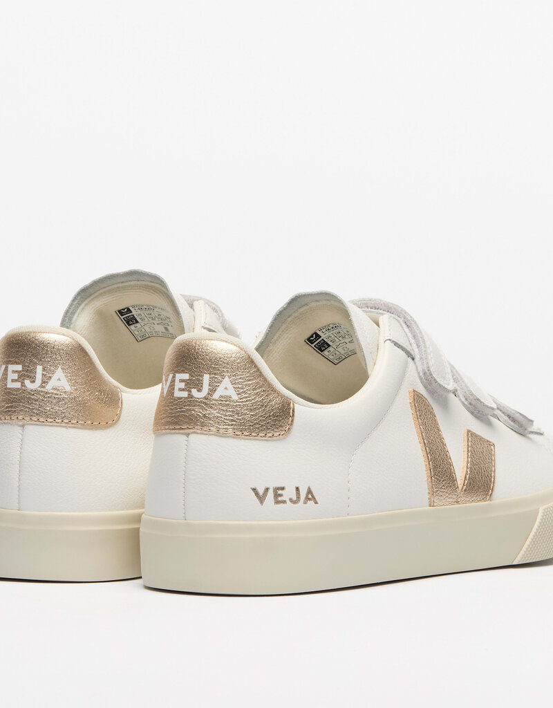 Veja Recife Chromefree Leather - Extra White/Platine