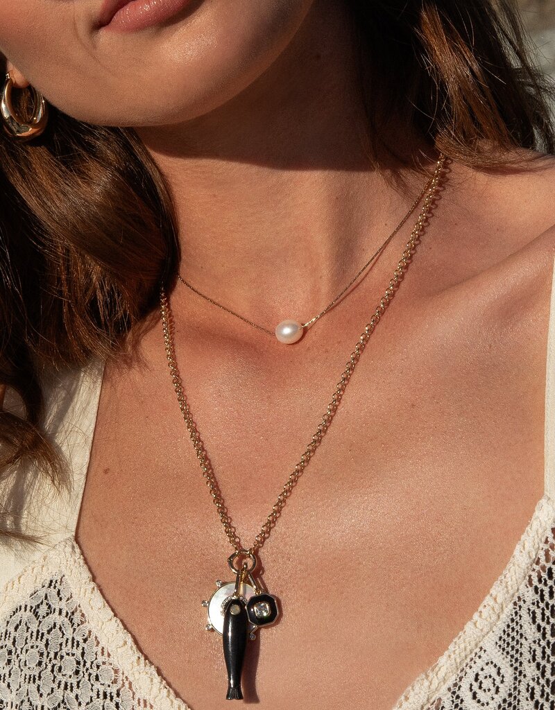 Thatch Isla Pearl Necklace