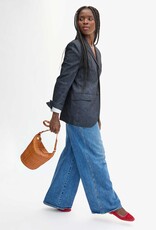Clare V. Petite Jeanne - Natural Woven Checker