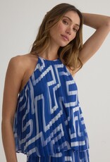 Bella Dahl Pleated Halter Top