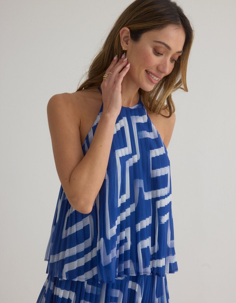Bella Dahl Pleated Halter Top