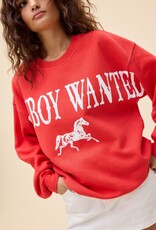 Daydreamer Cowboy Wanted BF Sweatshirt