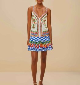 Farm Rio Picnic Peppers Mini Dress