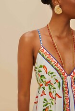 Farm Rio Picnic Peppers Mini Dress