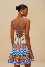 Farm Rio Picnic Peppers Mini Dress