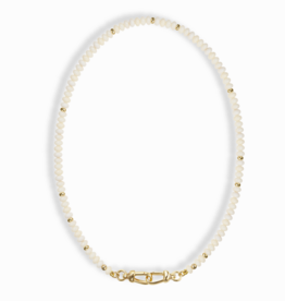 Mod + Jo Sonia Gemstone Necklace - Coconut
