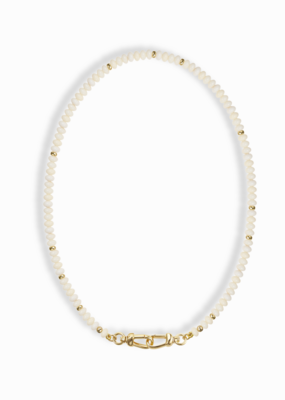Mod + Jo Sonia Gemstone Necklace - Coconut