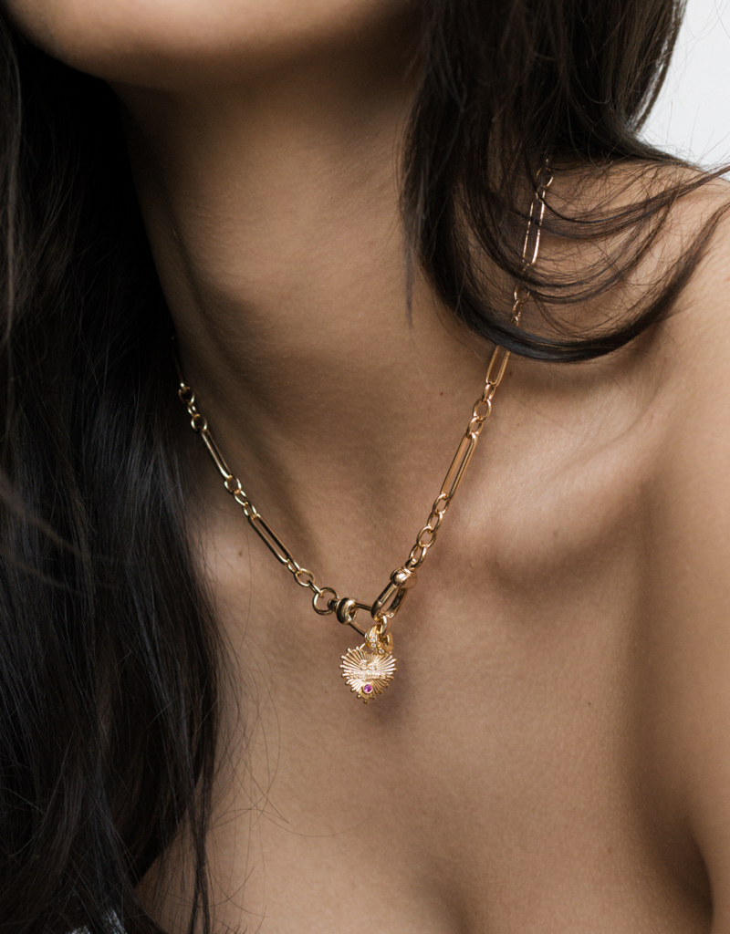 Liam Watch Chain  Necklace - Gold
