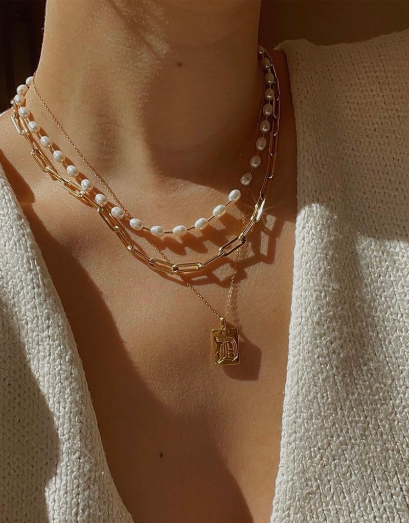 Talia Pearl Necklace