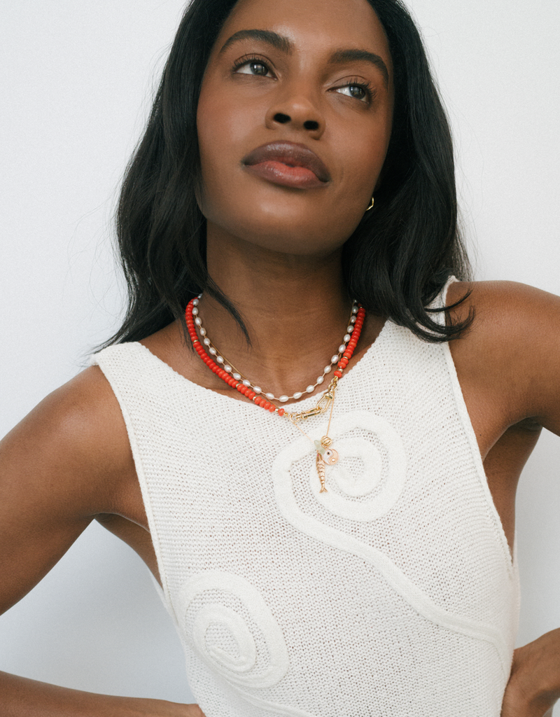 Talia Pearl Necklace