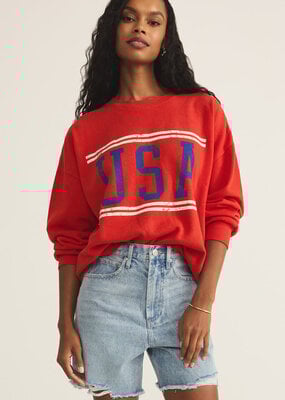 Z Supply USA Sunday Sweatshirt