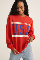 Z Supply USA Sunday Sweatshirt