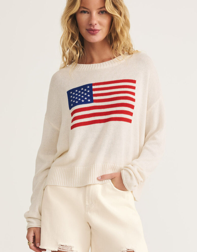 Z Supply Sienna Flag Sweater