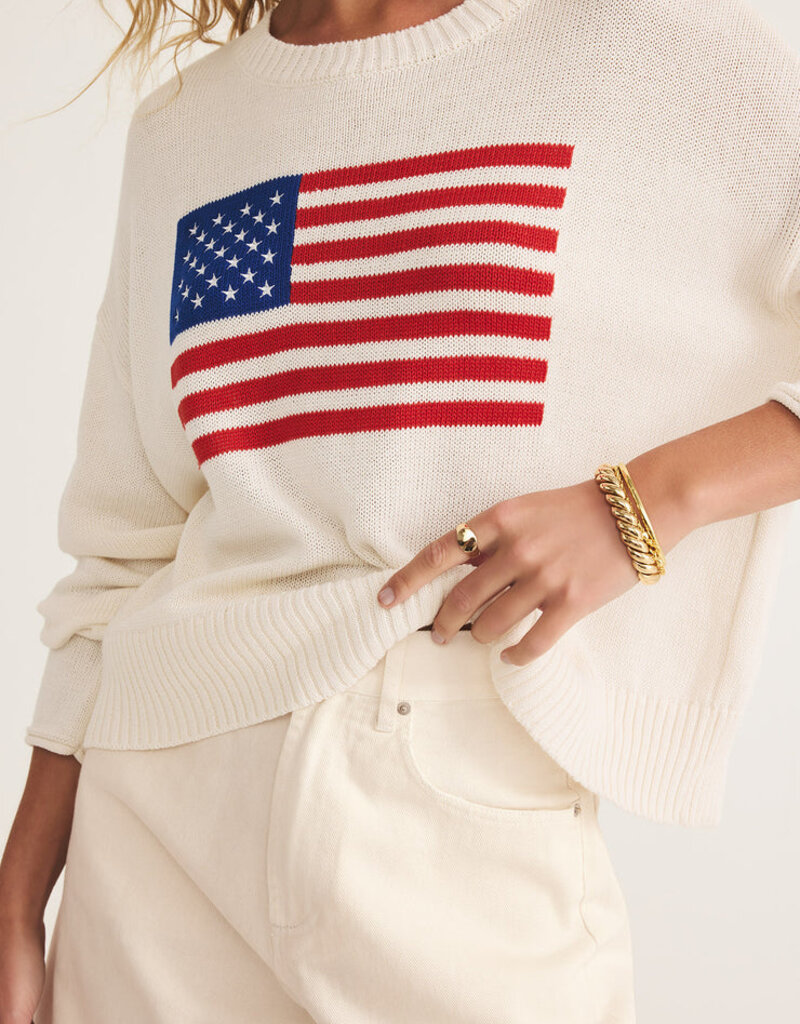 Z Supply Sienna Flag Sweater