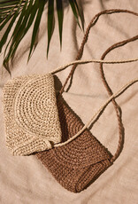 Z Supply Sand Dollar Mini Straw Bag