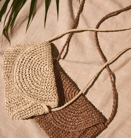 Z Supply Sand Dollar Mini Straw Bag