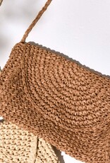 Z Supply Sand Dollar Mini Straw Bag