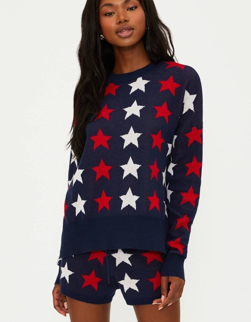 Beach Riot Callie Sweater - Americana Stars