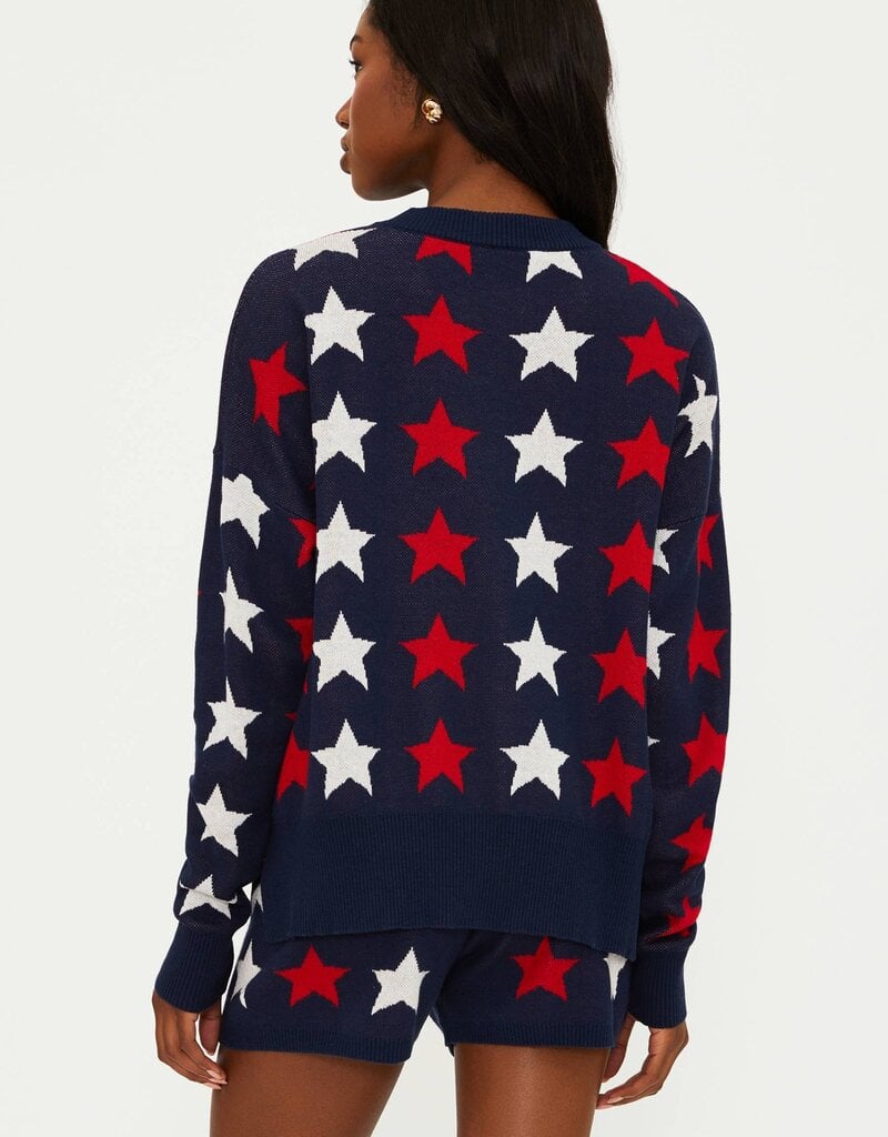 Beach Riot Callie Sweater - Americana Stars