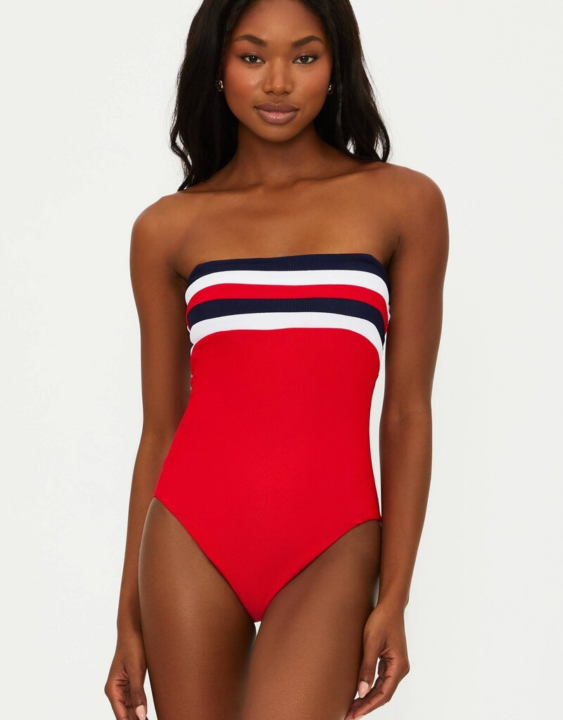 Beach Riot Jessa One-Piece - American Colorblock