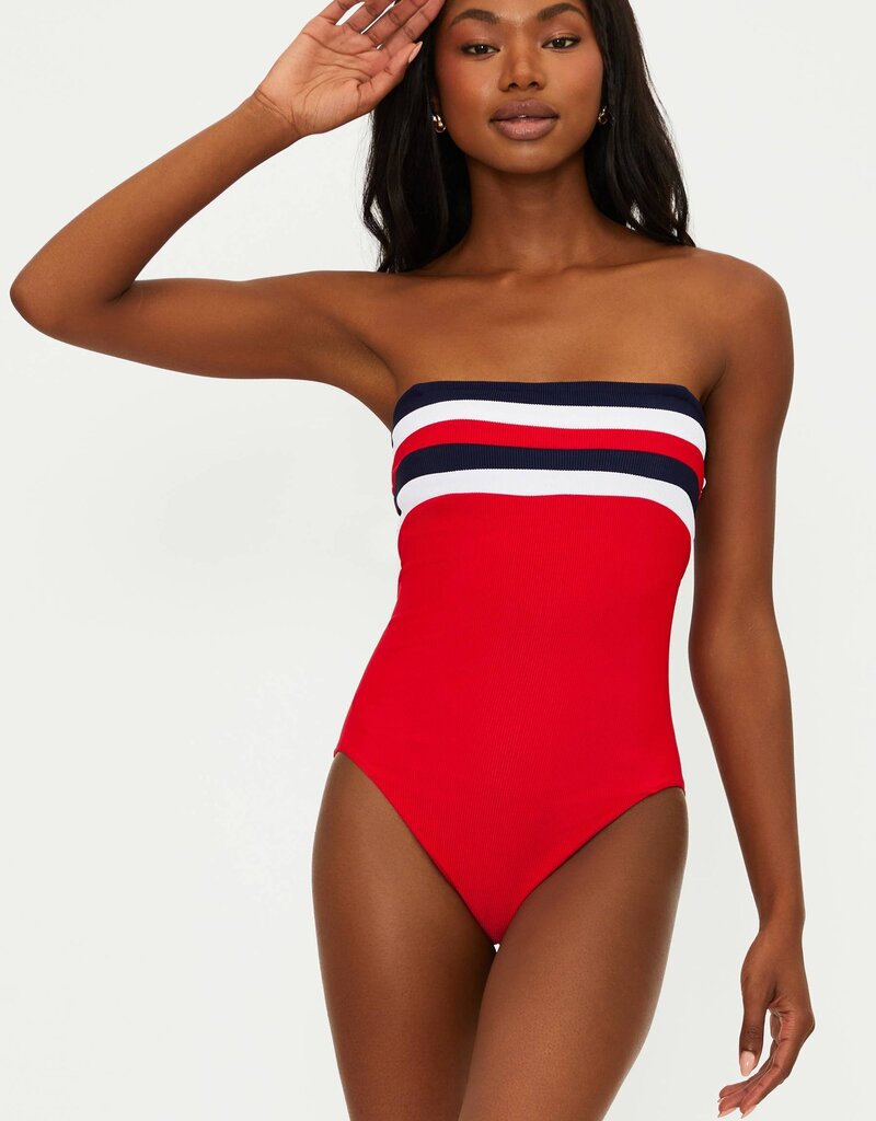 Beach Riot Jessa One-Piece - American Colorblock