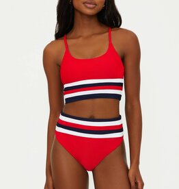 Beach Riot Mae Top - American Colorblock
