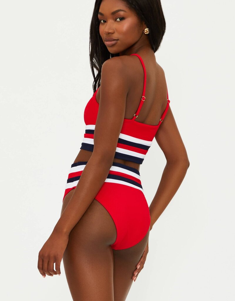 Beach Riot Mae Top - American Colorblock