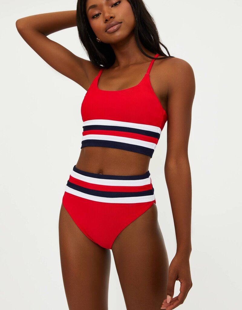 Beach Riot Mae Top - American Colorblock