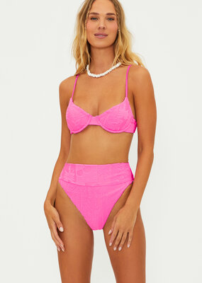 Beach Riot Camilla Top - Strawberry Stand Terry