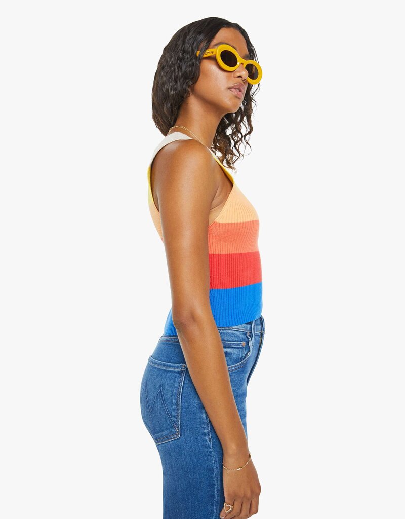 Mother Round Neck Rib Tank - Over the Horizon