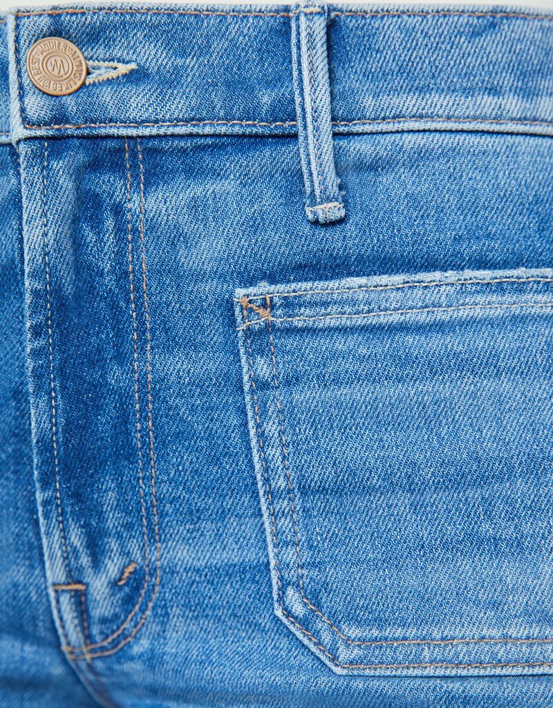 Mother Patch Pocket Mid Rise Maven Ankle - Avant Gardener